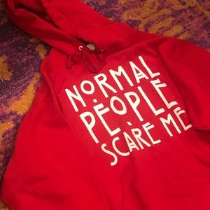 Normal People Scare Me hoodie